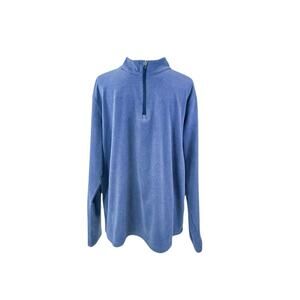Mondetta Blue Quarter-Zip Pullover - Size Large